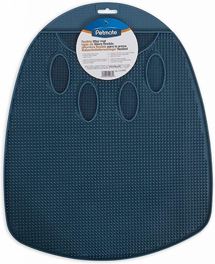 Paws & Pals Cat Litter Mat - Scatter Control, Non-Toxic Washable