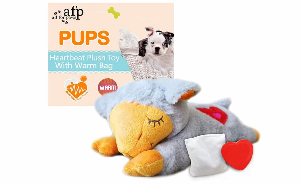 Heartbeat Plush Dog Toy - Actual feel Heartbeat Helps for Dog
