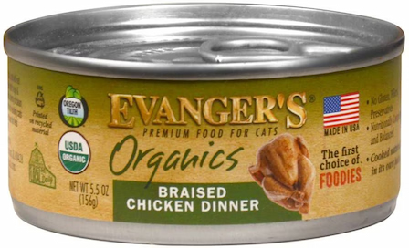 Evanger’s Organics Braised Chicken Dinner