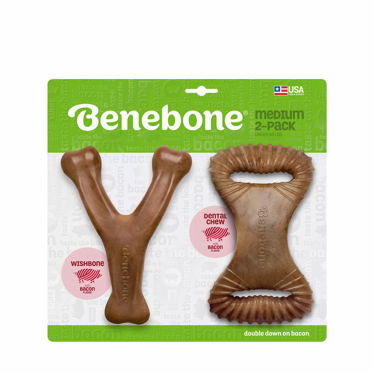 Benebone Wishbone Dental Chew 2-Pack