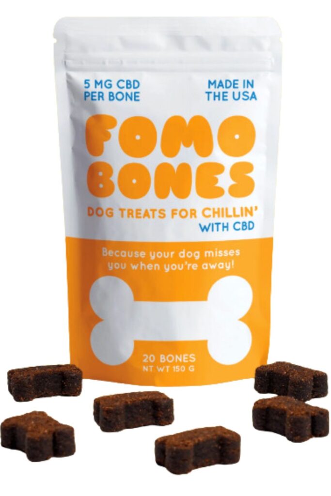 FOMO Bones for dogs with CBD