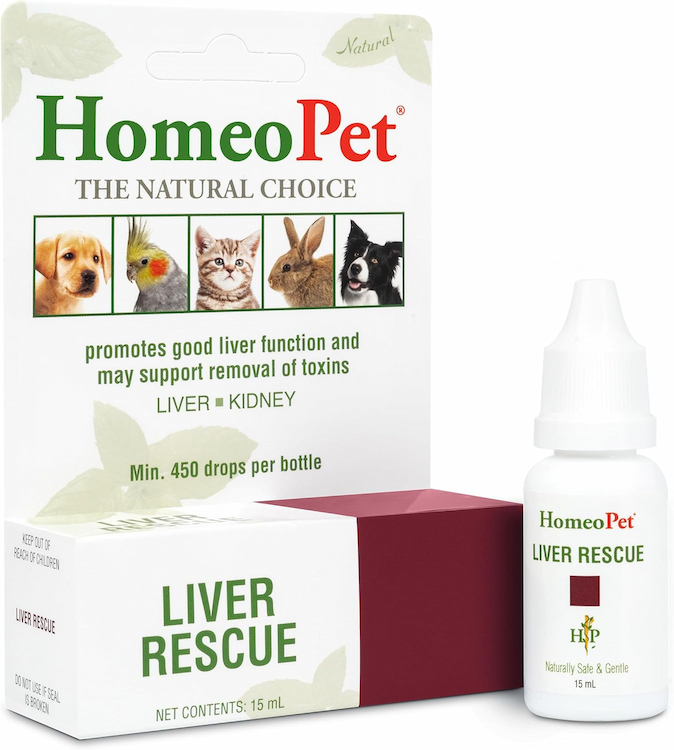 HomeoPet Liver Rescue, Safe and Natural Liver Support for Pets