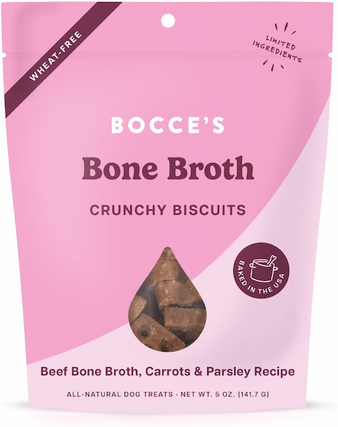 Bocce’s Bakery Oven Baked Bone Broth Treats