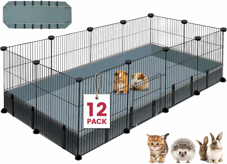 Viscoo 12-Panel Small Animal Playpen